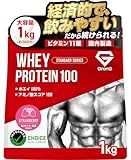 グロング プロテイン ホエイプロテイン 1kg ホエイ スタンダード ストロベリー風味 ビタミン11種配合 アンチドーピング認証 国内製造 GronG