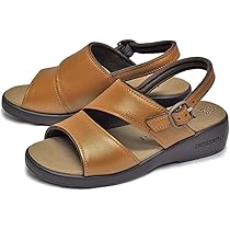 くろわっさん Amazon | [クロワッサン] サンダル CR4592 レディース ダーク