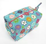 グローバルアフェア ポーチ サマーフラワーミントブルー TBSF540