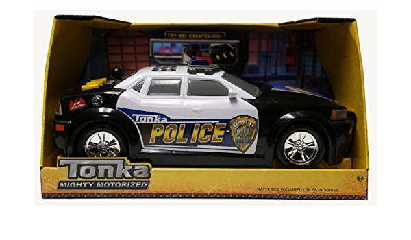 tonka mighty motorized police cruiser