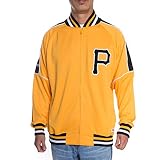 MLB Pittsburgh Pirates Poly PonteトラックLettermanジャケット