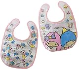 サンリオ キキララ リトルツインスターズ お食事エプロン ２枚組 スタイセット ビブ