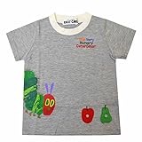はらぺこあおむし 半袖Tシャツつづき柄 THE WORLD OF ERIC CARLE 夏物 fpo-th3147-9052 110cm グレー
