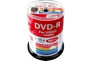 HI-DISC 録画用DVD-R HDDR12JCP100 (CPRM対応/16倍速/100枚)