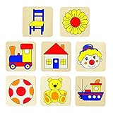 Memory Game In Wooden Box [並行輸入品]