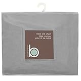 Kushies Baby Blue Banana Jersey Knit Fitted Crib Sheet, Grey by Kushies [並行輸入品]