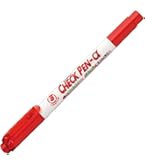 Amazon.co.jp: ゼブラ 暗記用 チェックペン 赤 10本 B-MW-150-CK-R
