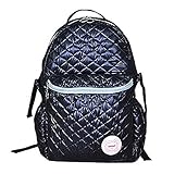 Landuo Women's Baby Diaper Backpack Guilted Nappy Bag Size M Black by Landuo