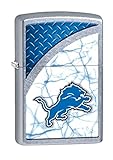 NFL Footballデトロイト・ライオンズZippoアウトドアインドア防風ライターFreeカスタムPersonalized EngravedメッセージPermanent Lifetime彫刻on 