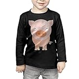 動物 豚 ピンク かわいい 子供服 春秋 長袖 Tシャツ トレーナー 丸い襟 キッズ 男の子 女の子 ベビー おしゃれ カジュアル ファッション 可愛い