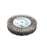 Lincoln Electric KH321 Crimped Wire Wheel Brush, 6000 rpm, 6 Diameter x 1 Face Width, 5/8 x 1/2 Arbo