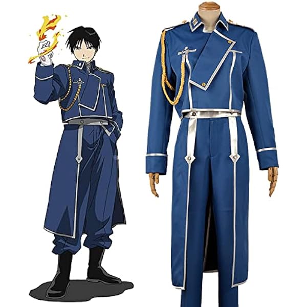 Amazon.co.jp: [N&S] 鋼の錬金術師 ロイ・マスタング コスプレ服 変装