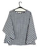 授乳ケープ　人気 の チェック柄　ポンチョ 型 ナーシングカバー 柔らか コットン 素材 (ﾁｪｯｸ柄)