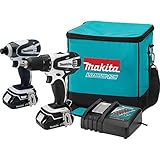 日本仕様済 マキタ Makita 18V 充電 インパクトドライバー / ドリルドライバー 2台セット！ CT200RW 軽量タイプ DIYにもオススメ！【USAマキタ】