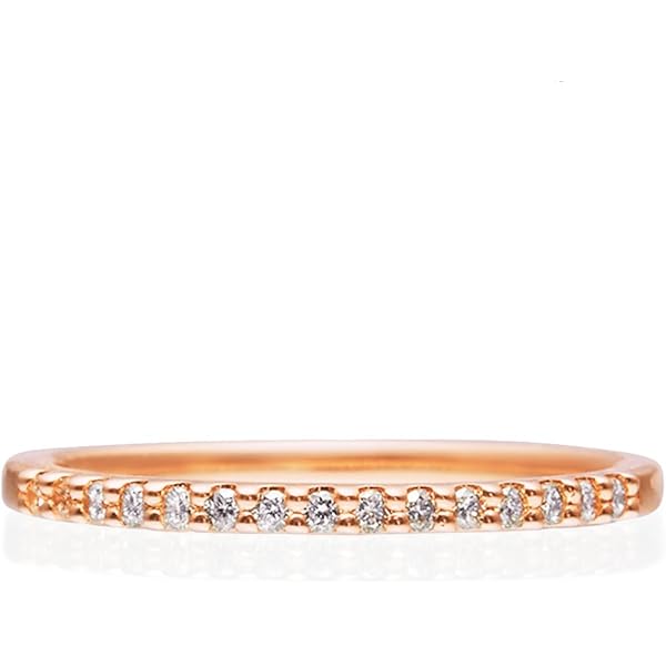 Amazon | canal4℃(カナルヨンドシー)ダイヤモンドK10ピンクゴールド(PG