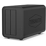 TERRAMASTER F2-212 2Bay NAS - Quad Core CPU DDR4 RAM Personal Private Cloud Home Network Attached Storage with Rich Backup So