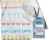 Yellow Owl Workshop SWEET STENCIL　TEA　TOWEL　KITS　手作りタオルキット