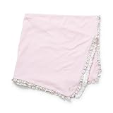 ポロラルフローレン フリル コットンブランケット ライトピンク フリーサイズ [並行輸入品]