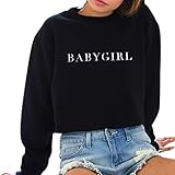パーカー レディース トップス Glennoky プルオーバー 黒い 英字柄 ブラウス スウェットパーカー ロング丈 ゆったり ゆるシルエット クルーネック ラウンドネック レディースパーカー スウェ