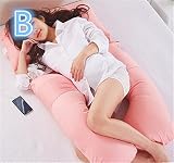 マタニティ抱き枕 授乳クッション 妊娠中 やわらかい マタニティ ボディーピロー ホールディングピロー ビーズ 洗える マタニティ抱き枕 フリーサイズ B