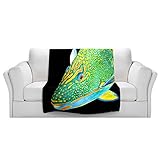 ブランケットウルトラソフトFuzzy 4サイズ！DIANOCHEデザインからby Marley UngaroホームDecor Unique Designer芸術的スタイリッシュなbedroomcouc