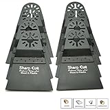 [Sharp Cut] (OS5406)10点 マルチツール 替刃セット 先端工具 マキタ ボッシュ BOSCH 日立 互換品 カットソー ［用途］木材&石膏ボード&プラスチック
