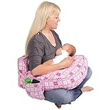 Ease Back Nursing Pillow Color: Pink by Leachco [並行輸入品]