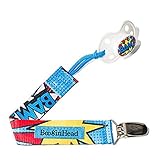 BooginHead (ブーギンヘッド) Paci Grip おしゃぶりホルダー パーチー グリップ Bam バム Non-Toxic