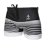 (ラグロージー)LuxRosy* キッズ 男の子 水着 スイムパンツ 韓国 子ども服 ドローコード 付き ブラック XXL