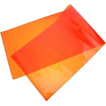 Amazon | NUOLUX 色補正ジェルフィルター オレンジ 30×100cm カラー