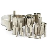 ランフィー 6mm 95mm ダイヤモンドコーティングドリルビット穴鋸キットガラスカッターチップ