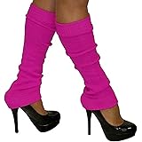 80s Leg Warmers - Fluoro Pink 80s Leg Warmers - Fluoro Pink