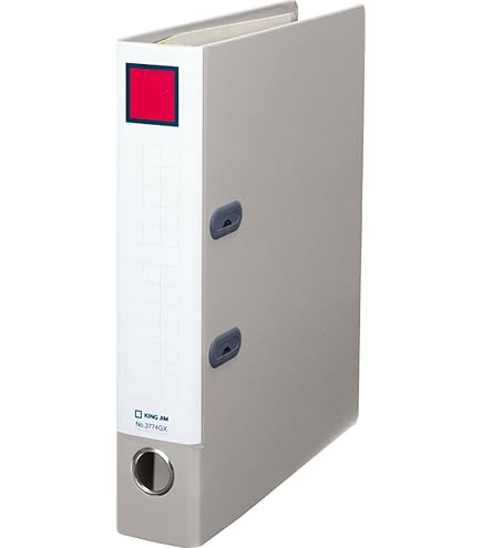Amazon | キングジム レバーリングファイル Oタイプ 380枚収納 A4タテ