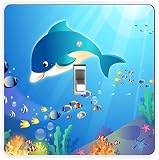 Dolphin in水Artistic Deco Square – ライトSwit RK-LSPS-833