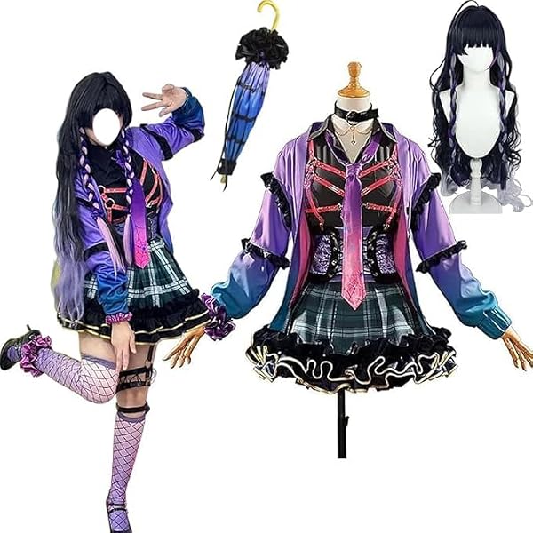 Amazon.co.jp: [SYJGKDHT] コスプレ道具 アニメグッズ 狂蘭 メロコ風