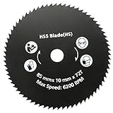 85 mm 72歯HSS円形鋸刃ロータリー切削ディスクホイール用ロータリーツール