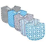 Trend Lab 5 Piece Bib Set, Logan by Trend Lab