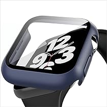 Amazon.co.jp: Apple Watch 強化ガラス ケース Series シリーズ SE 6 5 