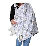 BEBE AU LAIT ベベオレ 100% Cotton Nursing Covers ベビー用ナーシングカバー Astoria アストリア 3CBAST [並行輸入品]