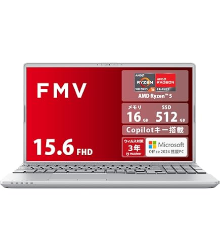 Amazon.co.jp: FMV ノートパソコン WA1-L1 (Copilotキー搭載/Win 11