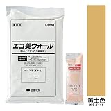 エコ美ウォール[耐水タイプ]～内装・外装兼用リフォーム用着色トップコート　カラー４１色あり～ 黄土色［416-2］