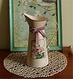 VANCORE アメリカンカントリースタイル ヴィンテージ 花器 家 装飾 ホワイト