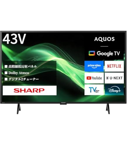 Amazon | シャープ 40型 液晶テレビ ブラック AQUOS LC-40V7-B