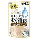 （まとめ買い）アイシア 国産 健康缶パウチ 水分補給ささみペースト 40g 猫用フード 【×24】