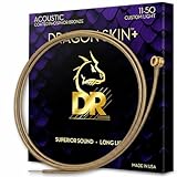 DR Strings (デーアール) アコースティックギター弦 DRAGON SKIN＋ Phosphor Bronze DAP-11 【国内正規品】