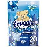 Snuggle Laundry Scent Boosters, Blue Iris Bliss, 20 Count by Snuggle