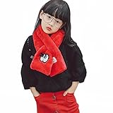 【Bidear】 子供マフラー ガールズマフラー キッズマフラー 子供 スヌード ふわふわ 防寒 誕生日プレゼント 雪遊び お出かけ クリスマス