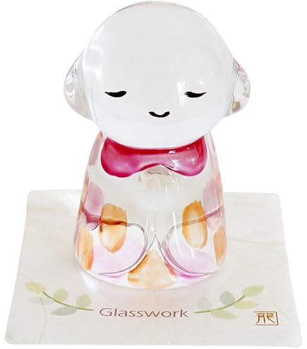 Amazon.co.jp: 地蔵 お地蔵さん 観音様 えくぼ しあわせ 陶人形 置物