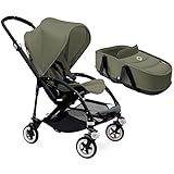 Bugaboo Bee3 Stroller With Bassinet - Black/Dark Khaki by Bugaboo [並行輸入品]