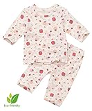 【あるこんたるこん】〈J＆T〉ベビー ルームウェア ベリーベリー キッズ 7分袖 ハーフパンツ ジュニア 女の子 コットン100％ パジャマ (90)